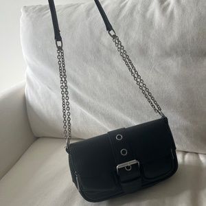 Vintage Y2K chain shoulder bag